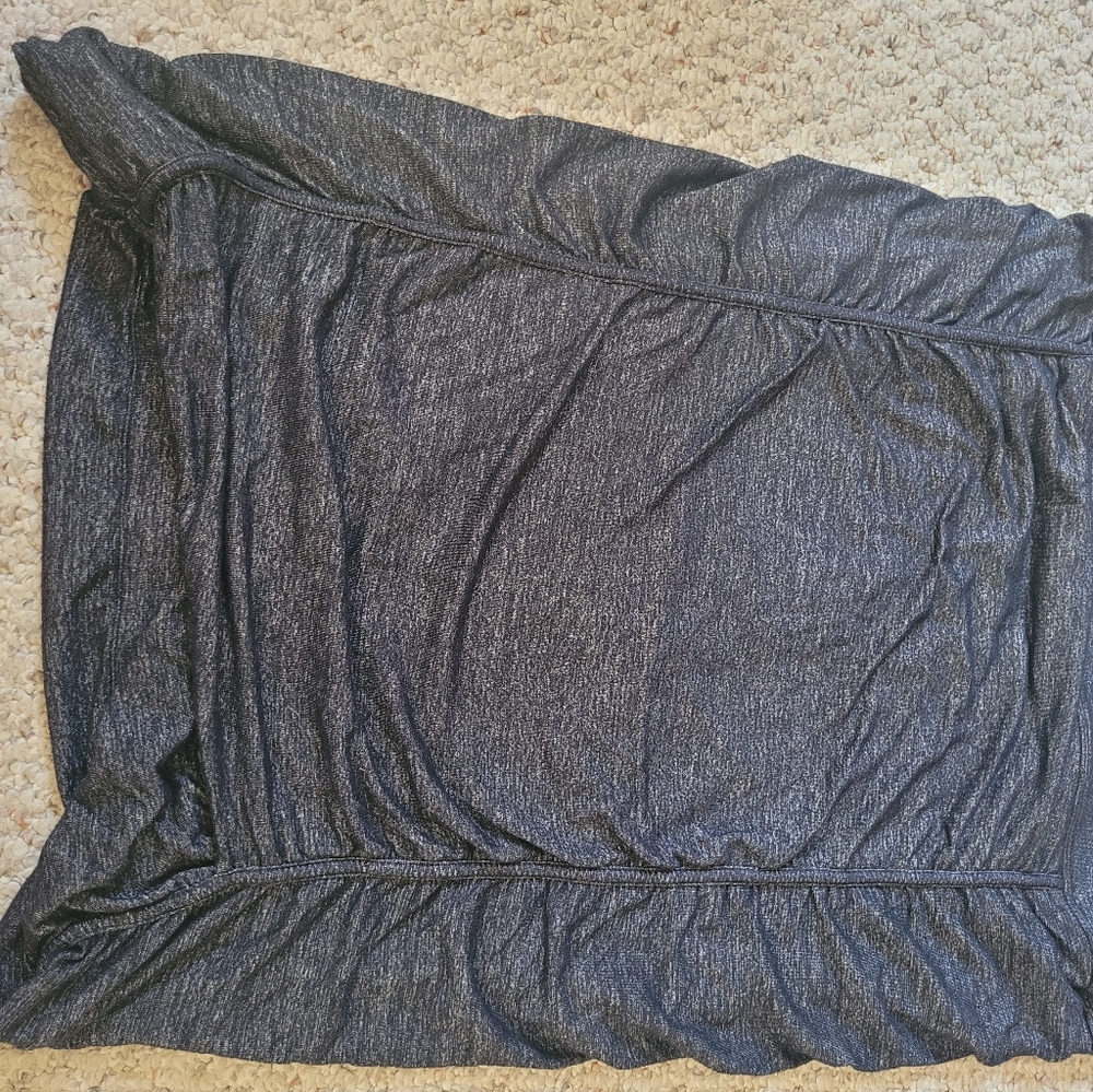 Athleta Gray Pencil Skirt Size XL